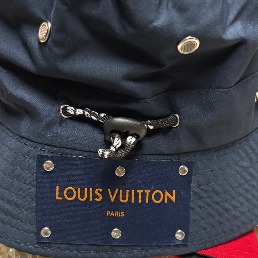 Louis Vuitton Dark Blue Bucket Hat COA